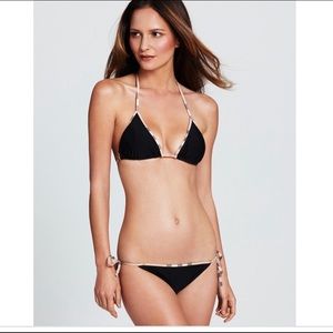 Never worn Burberry string bathing suit w/o tags